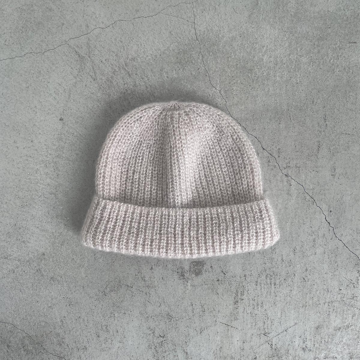 chisaki Ao モヘヤシルクニット帽 *HA#IT* - ARTHUR FASHION WORLD chisaki Ao モヘヤシルクニット帽 *HA#IT* - ARTHUR FASHION WORLD