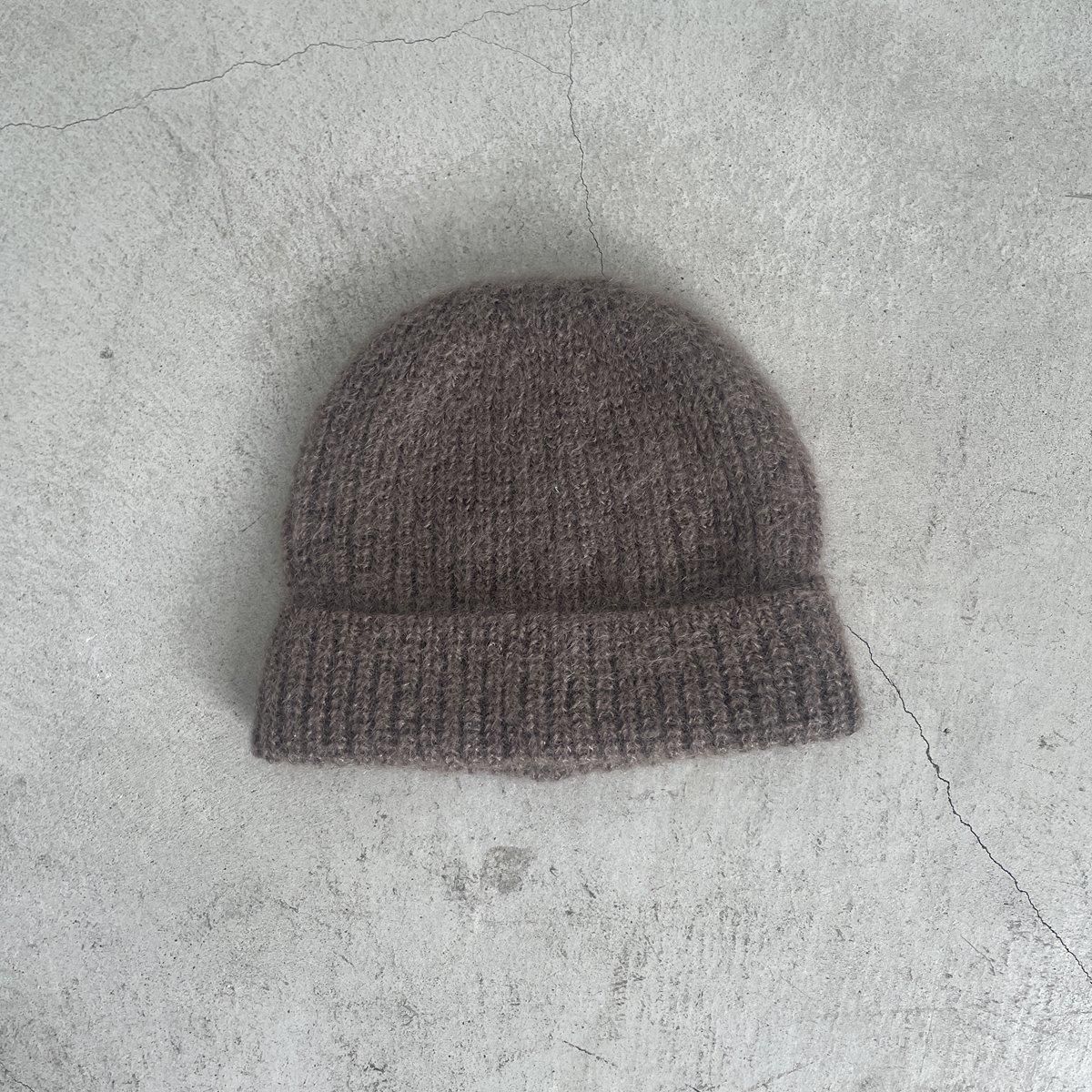 chisaki Ao モヘヤシルクニット帽 *HA#IT* - ARTHUR FASHION WORLD