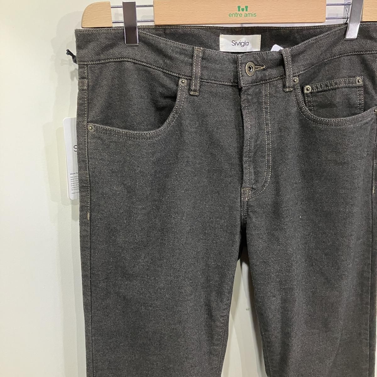 SIVIGLIA シビリア◆32◆ネイビー ガーメントダイ デニム パンツ SIVIGLIA シビリア◇32◇ネイビー ガーメントダイ デニム パンツ