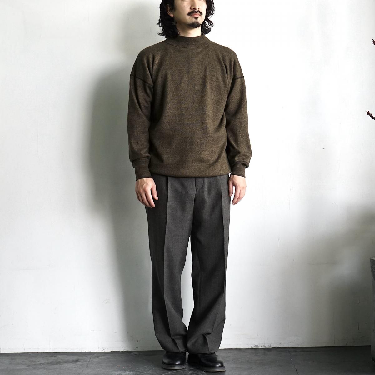 トップス Olde steader Bottle Neck Sweater Olde Homesteader BOTTLE NECK SWEATER / US018*CL#GH - ARTHUR