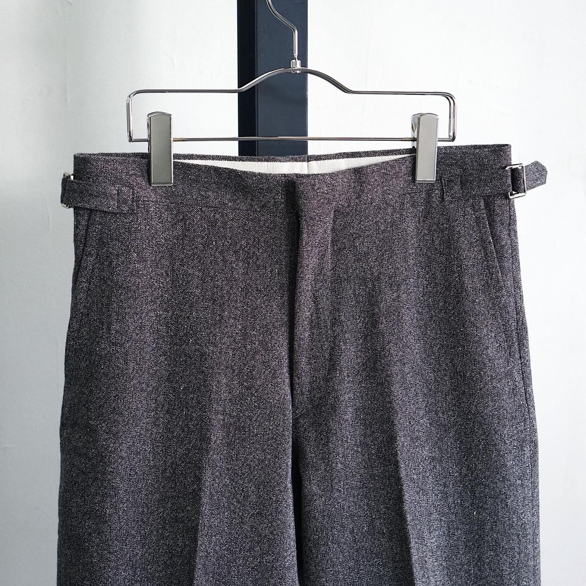 Fendart modelate pants with side adjuster (linen cotton Fendart modelate pants with side adjuster (linen cotton
