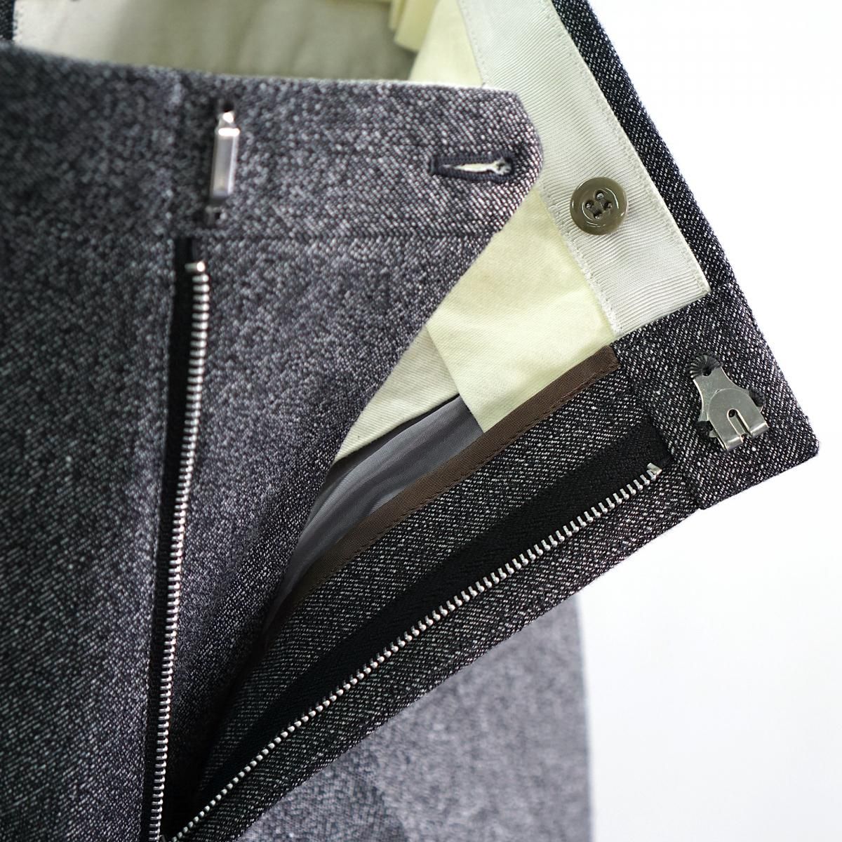 Fendart modelate pants with side adjuster (linen cotton Fendart modelate pants with side adjuster (linen cotton