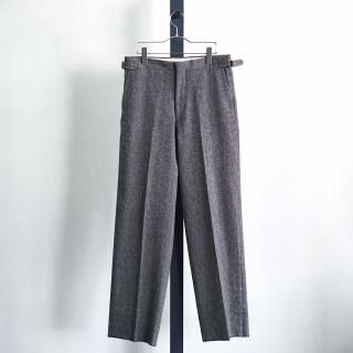 Fendart modelate pants with side adjuster (linen cotton original fabric)  / FE2425AW03*PT#GH