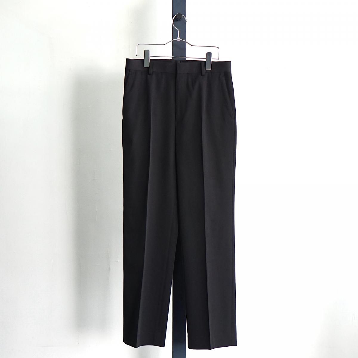 Auralee Super Light Wool Slacks in Top Brown Curated at Jake