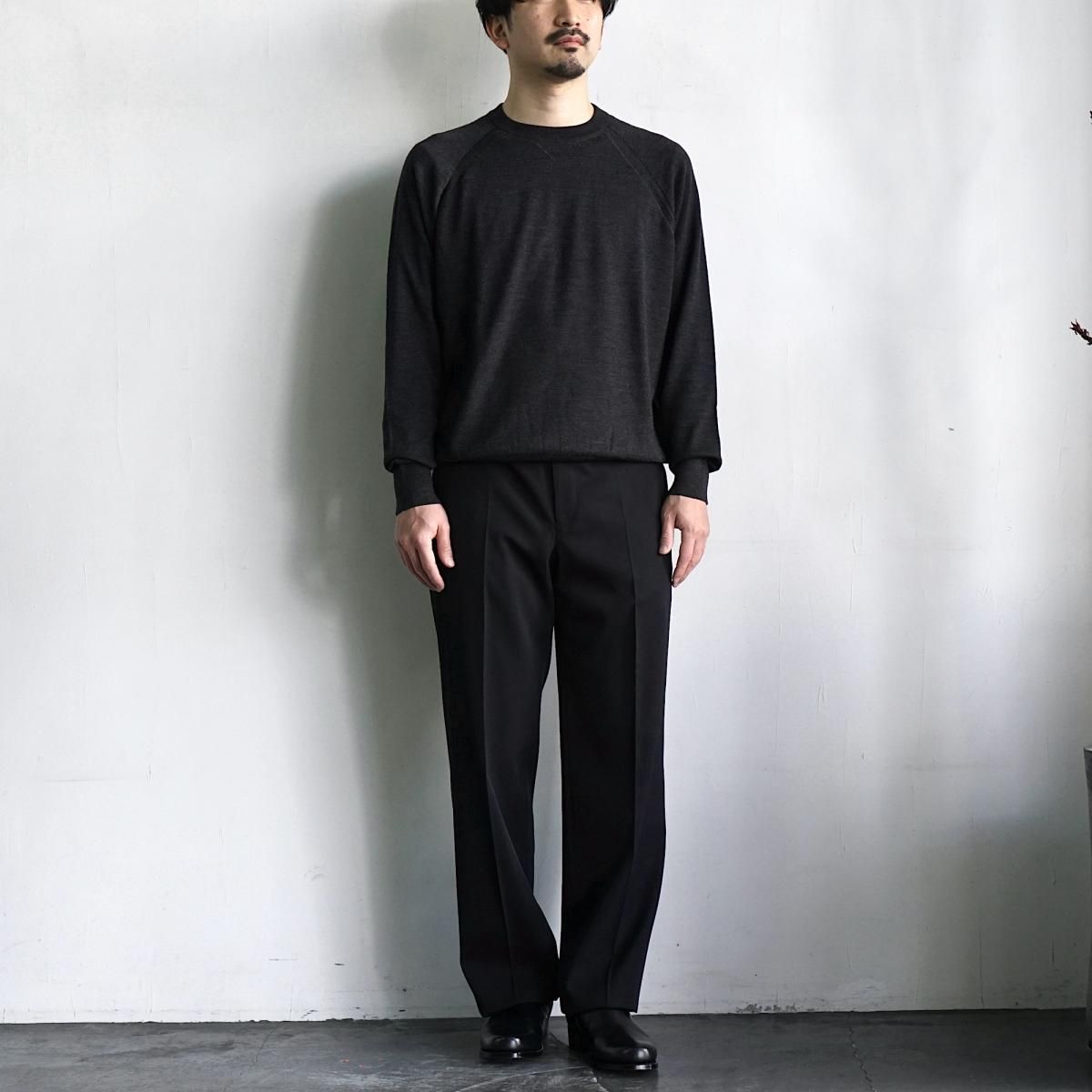 25SS AURALEE LIGHT WOOL MAX GABARDINE SLACKS / A25SP02MG*PT 25SS AURALEE LIGHT WOOL MAX GABARDINE SLACKS / A25SP02MG*PT