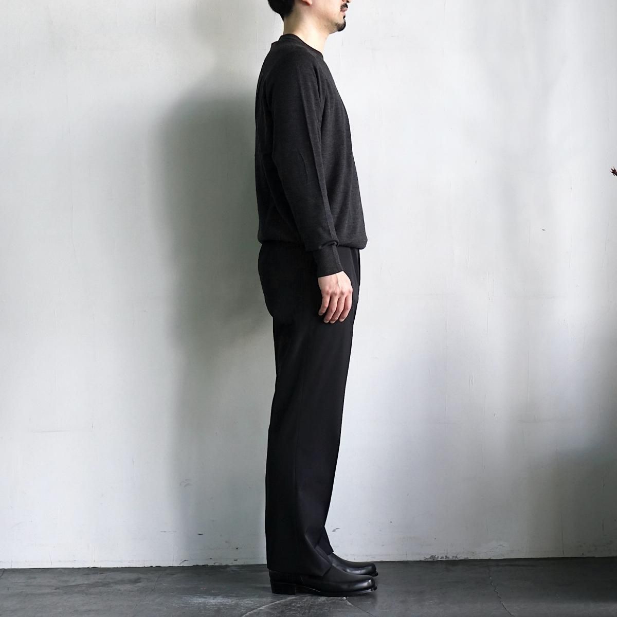 25SS AURALEE LIGHT WOOL MAX GABARDINE SLACKS / A25SP02MG*PT 25SS AURALEE LIGHT WOOL MAX GABARDINE SLACKS / A25SP02MG*PT