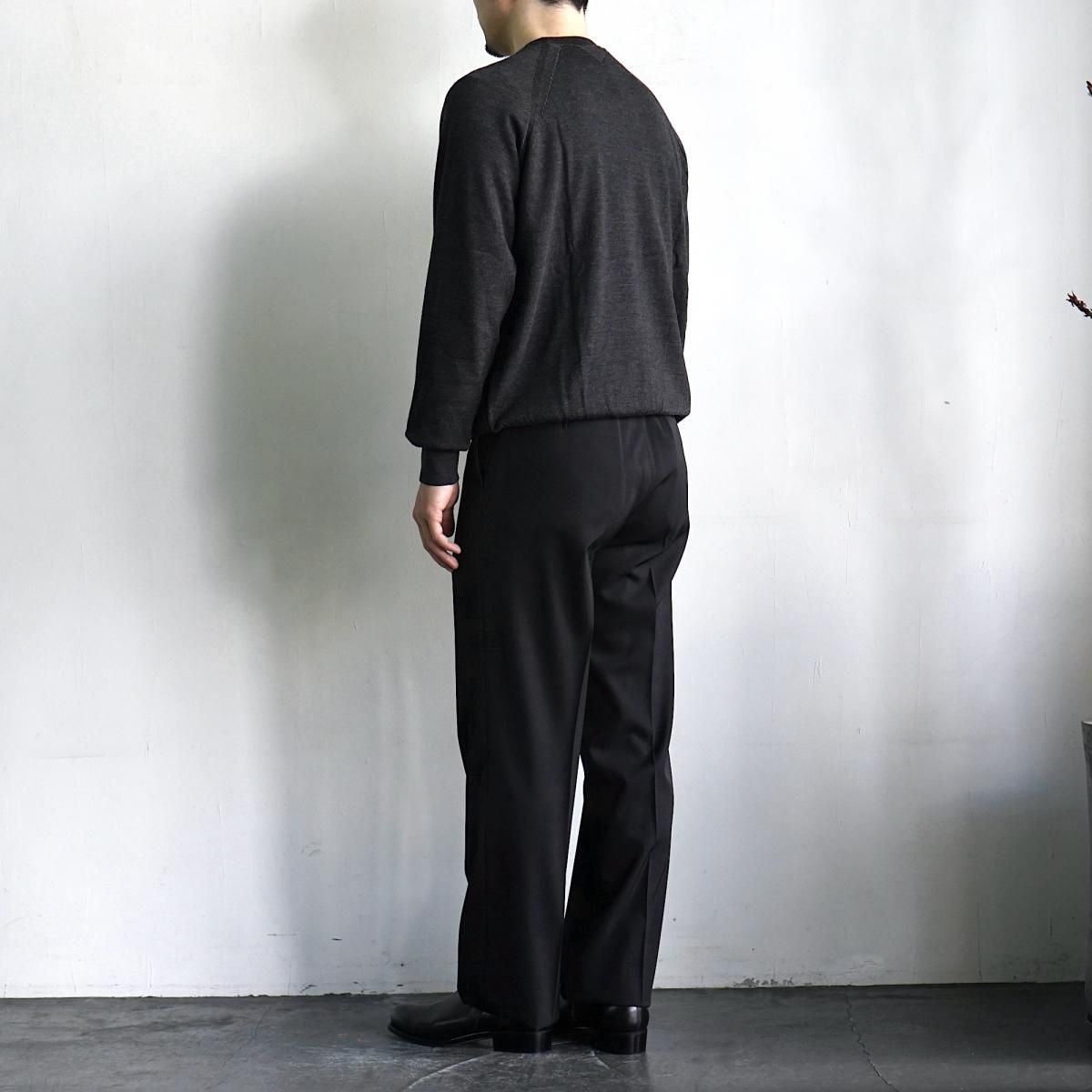 25SS AURALEE LIGHT WOOL MAX GABARDINE SLACKS / A25SP02MG*PT 25SS AURALEE LIGHT WOOL MAX GABARDINE SLACKS / A25SP02MG*PT