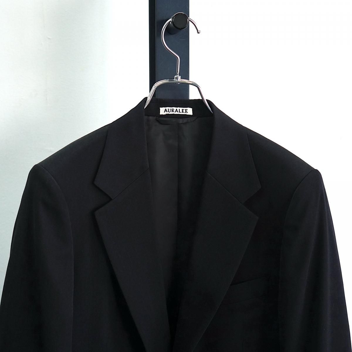 25SS AURALEE LIGHT WOOL MAX GABARDINE JACKET / A25SJ01MG*JK 25SS AURALEE LIGHT WOOL MAX GABARDINE JACKET / A25SJ01MG*JK