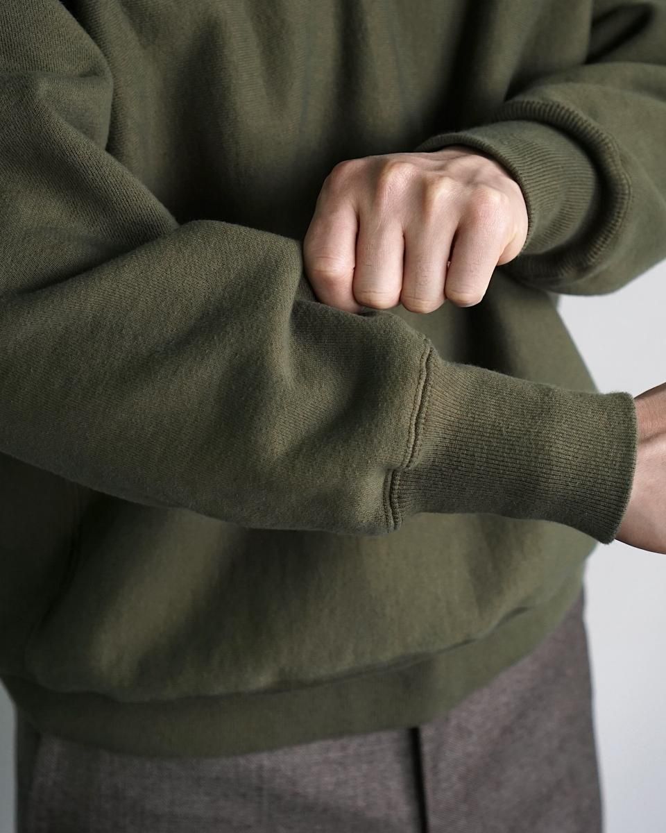 A.PRESSE 2025 Style 1 Vintage Half Zip Sweat Shirt / 25SAP A.PRESSE 2025 Style 1 Vintage Half Zip Sweat Shirt / 25SAP