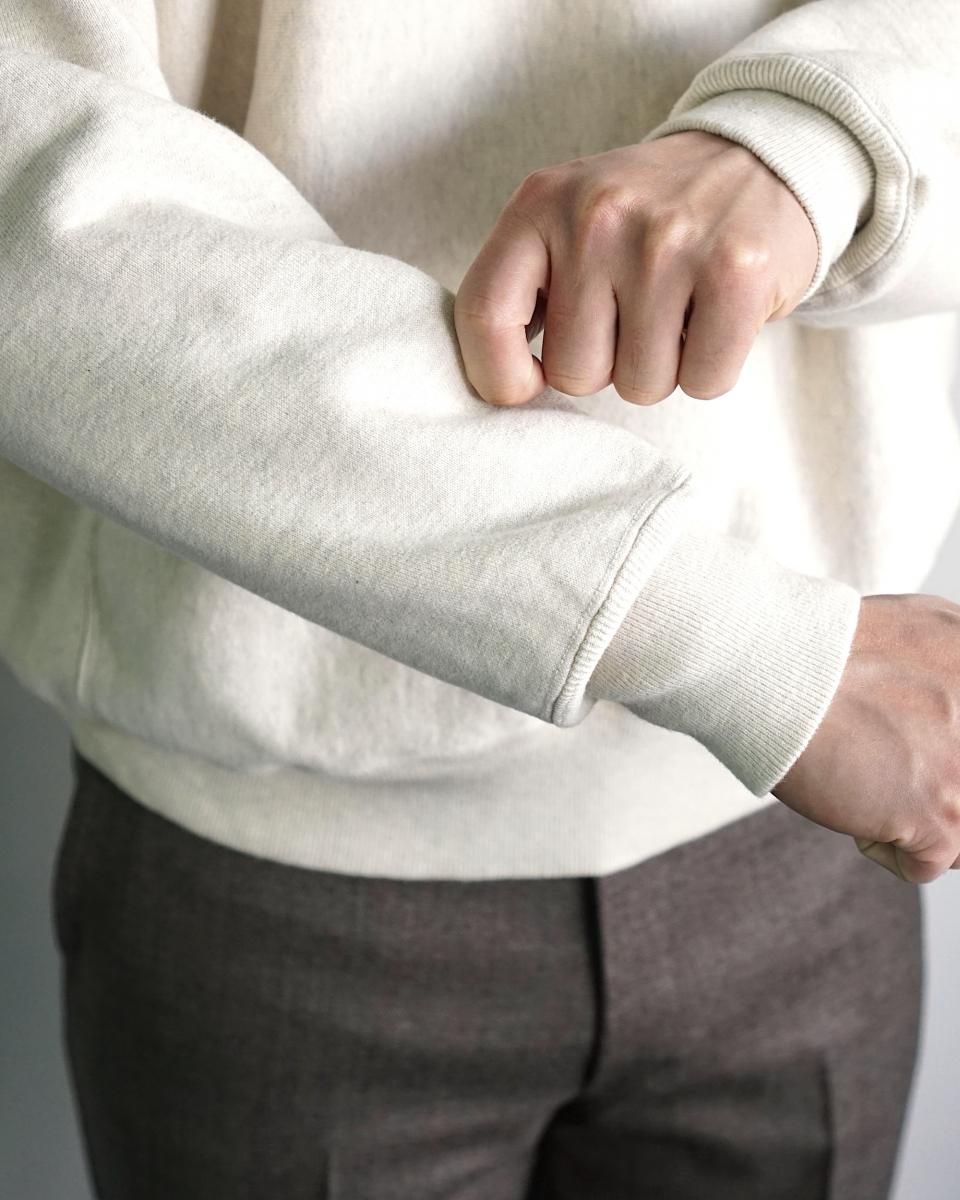 A.PRESSE 2025 Style 1 Vintage Half Zip Sweat Shirt / 25SAP A.PRESSE 2025 Style 1 Vintage Half Zip Sweat Shirt / 25SAP
