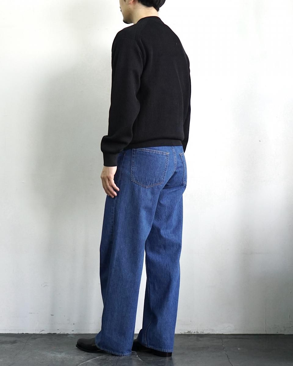 25SS AURALEE SELVEDGE LIGHT OZ DENIM BELTED PANTS 25SS AURALEE SELVEDGE LIGHT OZ DENIM BELTED PANTS