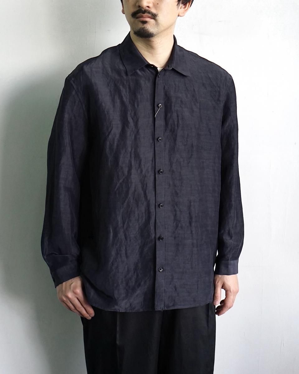 25SS nonnotte Oversized Shirt ver.B (Linen Rayon Dyeing 25SS nonnotte Oversized Shirt ver.B (Linen Rayon Dyeing