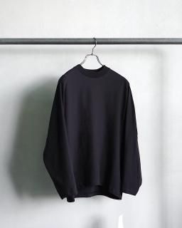 25SS nonnotte Draping C/N Pullover (Hard Twist Balance Jersey)/ N-25S-036*CL#GH