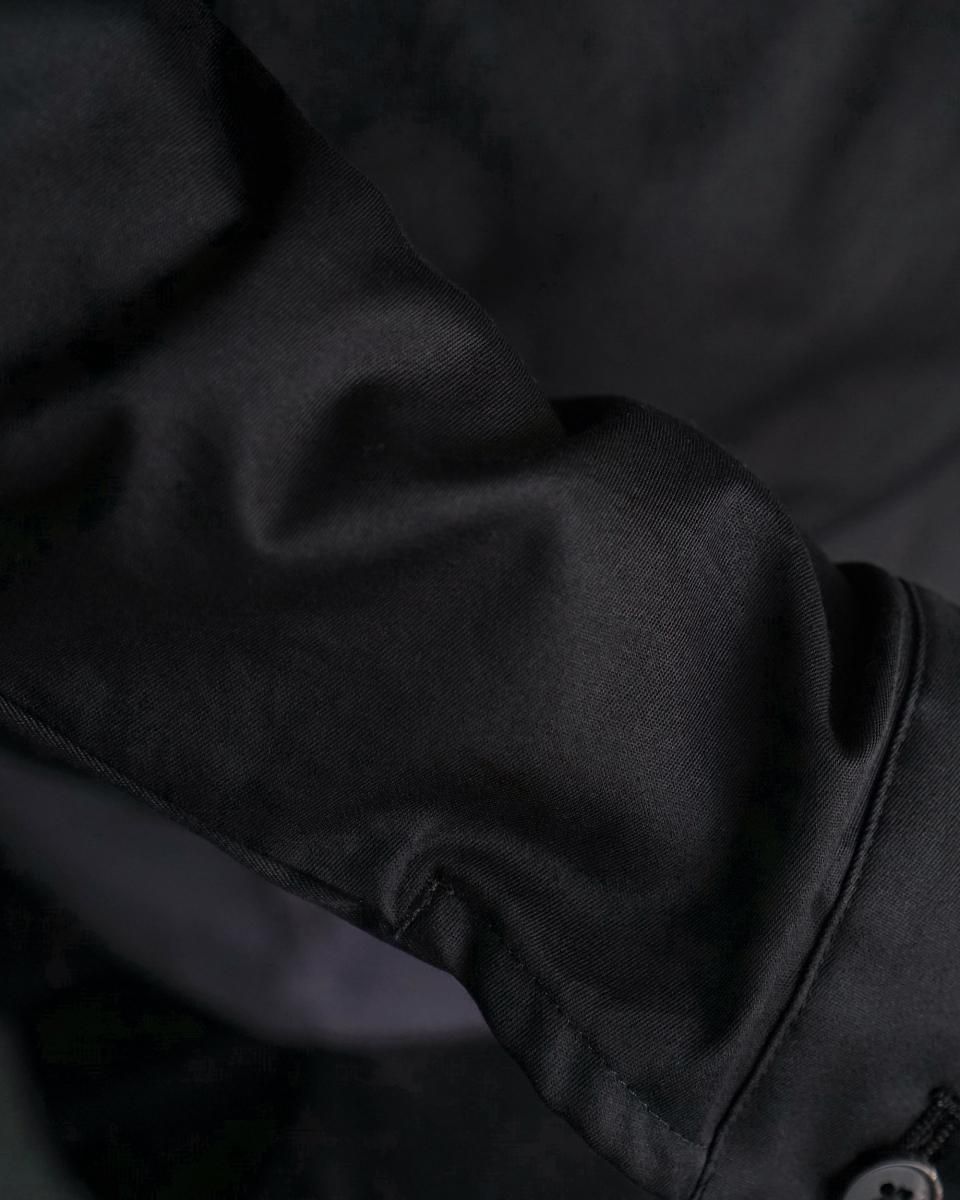 25SS nonnotte Draping Bias Sleeve Zip Up Blouson (Suvin Gold