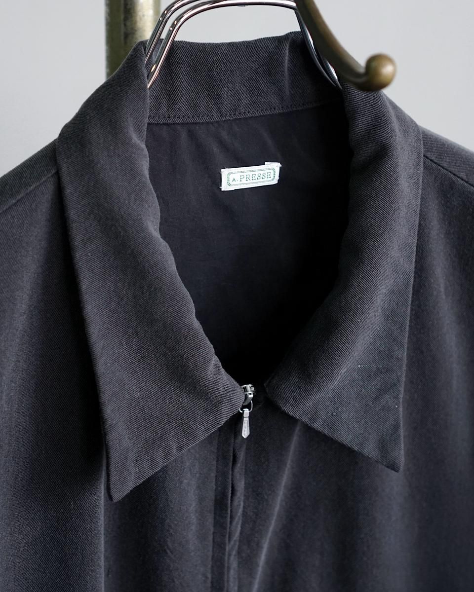A.PRESSE 2025 Style 1 Silk Twill Vietnam Jacket / 25SAP-01 A.PRESSE 2025 Style 1 Silk Twill Vietnam Jacket / 25SAP-01