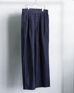 25SS MAATEE&SONS FOREVER SLACKS (WOOL MAHIR SHAMBRAY 25SS MAATEE&SONS FOREVER SLACKS (WOOL MAHIR SHAMBRAY