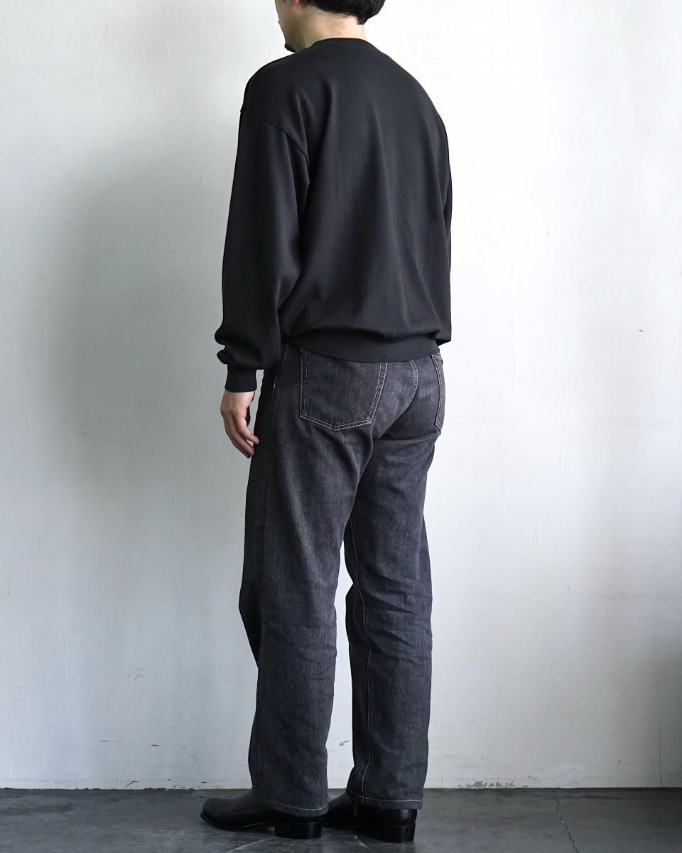 25SS AURALEE SUPER HIGH GAUGE SWEAT P/O / A25SP03CU*CL#GH 25SS AURALEE SUPER HIGH GAUGE SWEAT P/O / A25SP03CU*CL#GH