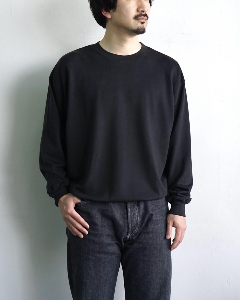 25SS AURALEE SUPER HIGH GAUGE SWEAT P/O / A25SP03CU*CL#GH 25SS AURALEE SUPER HIGH GAUGE SWEAT P/O / A25SP03CU*CL#GH