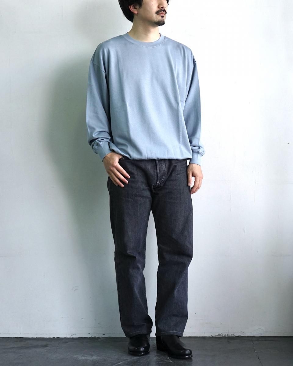 25SS AURALEE SUPER HIGH GAUGE SWEAT P/O / A25SP03CU*CL#GH 25SS AURALEE SUPER HIGH GAUGE SWEAT P/O / A25SP03CU*CL#GH
