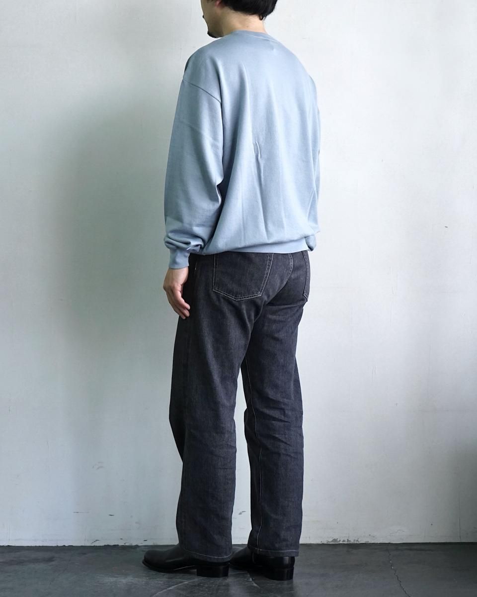 25SS AURALEE SUPER HIGH GAUGE SWEAT P/O / A25SP03CU*CL#GH 25SS AURALEE SUPER HIGH GAUGE SWEAT P/O / A25SP03CU*CL#GH