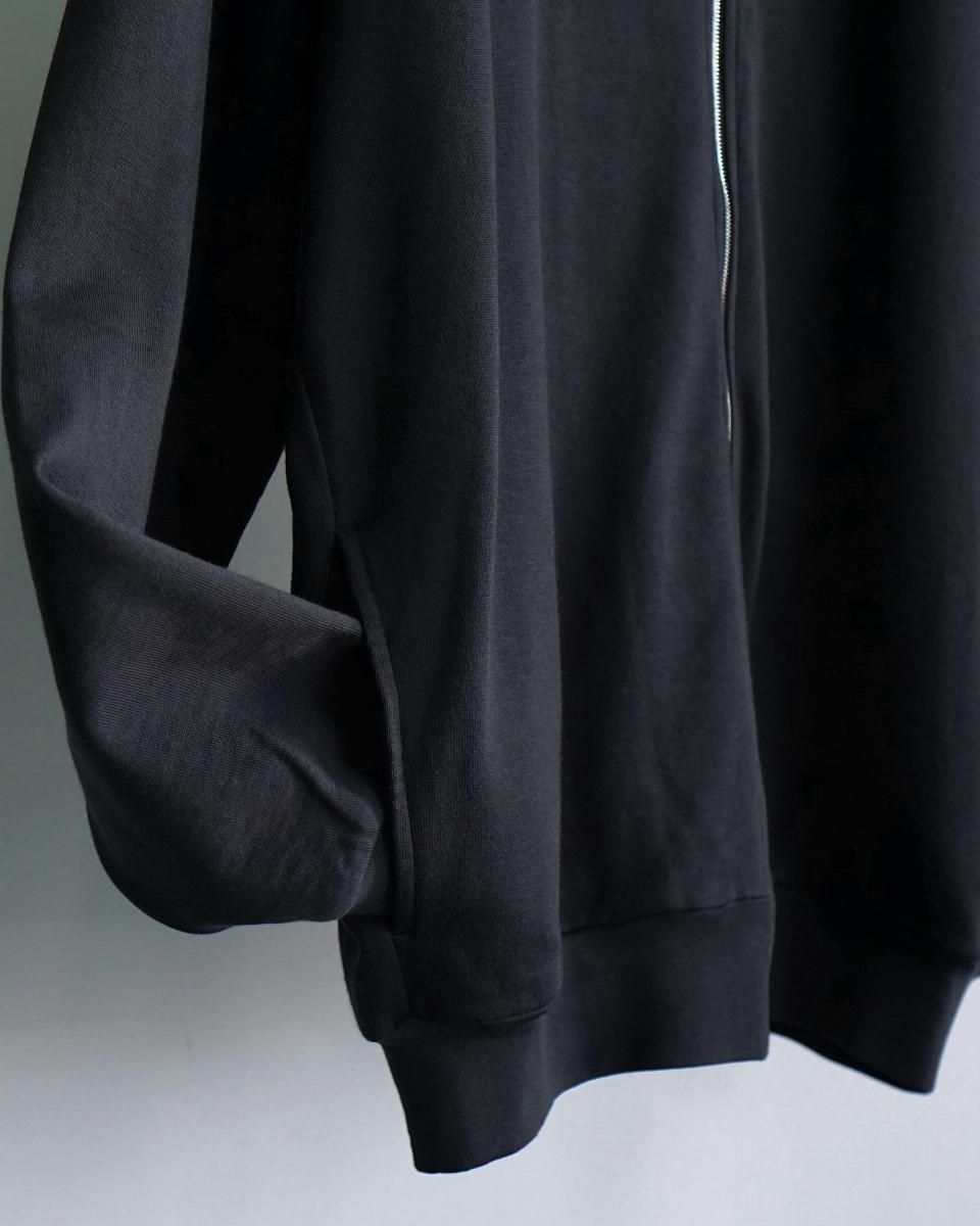 25SS AURALEE SUPER HIGH GAUGE SWEAT ZIP CARDIGAN / A25SC02CU 25SS AURALEE SUPER HIGH GAUGE SWEAT ZIP CARDIGAN / A25SC02CU