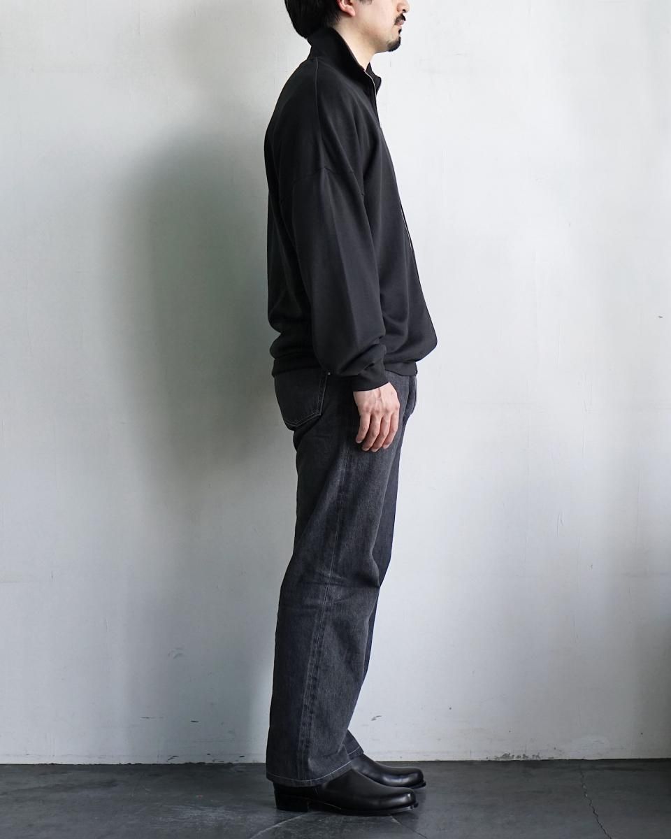 25SS AURALEE SUPER HIGH GAUGE SWEAT ZIP CARDIGAN / A25SC02CU 25SS AURALEE SUPER HIGH GAUGE SWEAT ZIP CARDIGAN / A25SC02CU