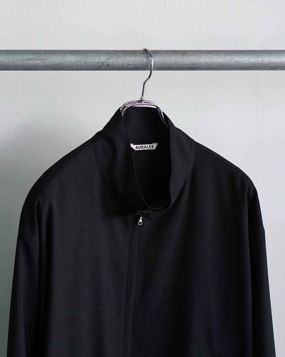 25SS AURALEE SUPER FINE TROPICAL WOOL ZIP BLOUSON 25SS AURALEE SUPER FINE TROPICAL WOOL ZIP BLOUSON