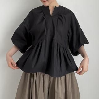 TENNE HANDCRAFTED MODERN volume sleeve tuck pullover /0028*SL#IT