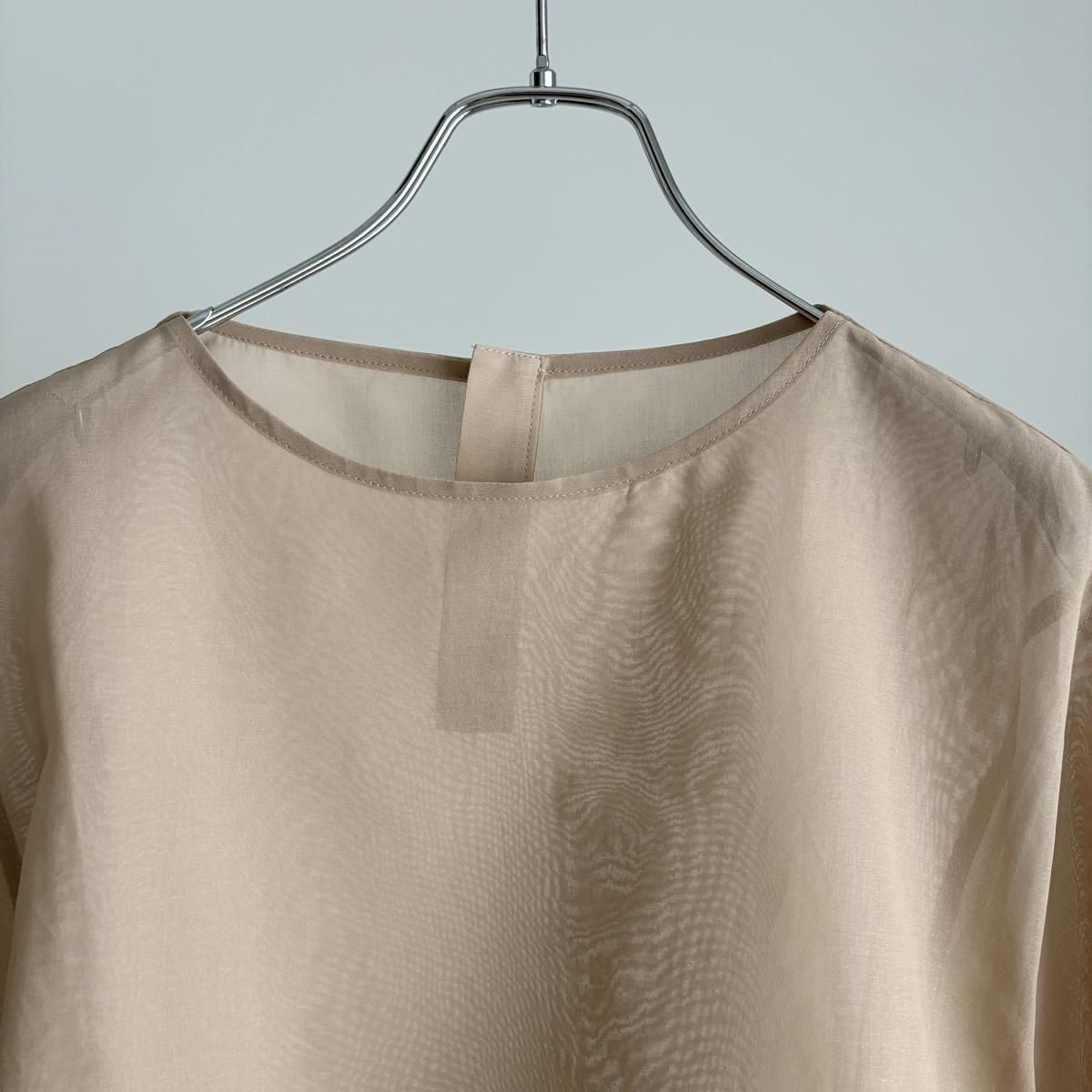 TENNE HANDCRAFTED MODERN organza half sleeve pullover /008 TENNE HANDCRAFTED MODERN organza half sleeve pullover /008