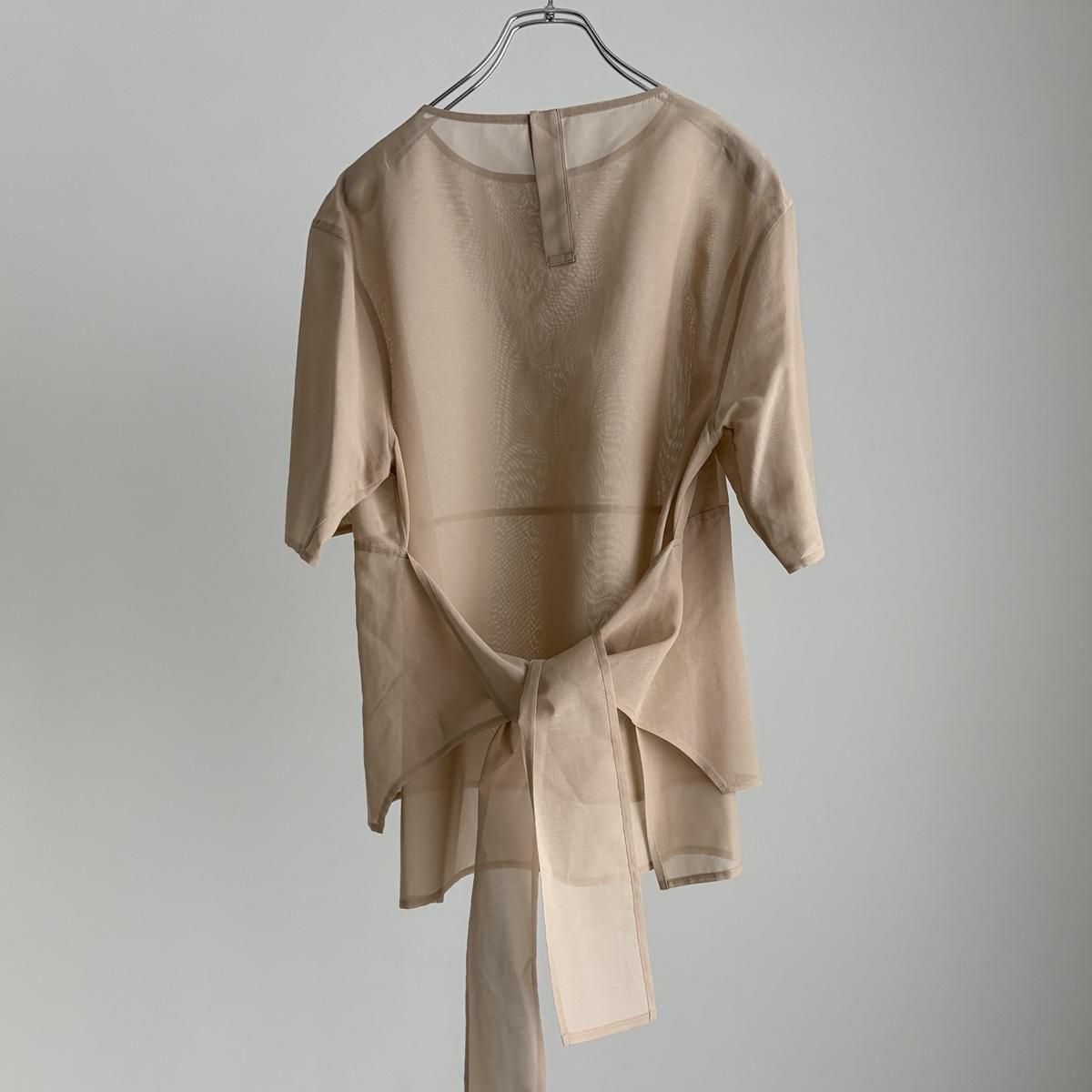 TENNE HANDCRAFTED MODERN organza half sleeve pullover /008 TENNE HANDCRAFTED MODERN organza half sleeve pullover /008