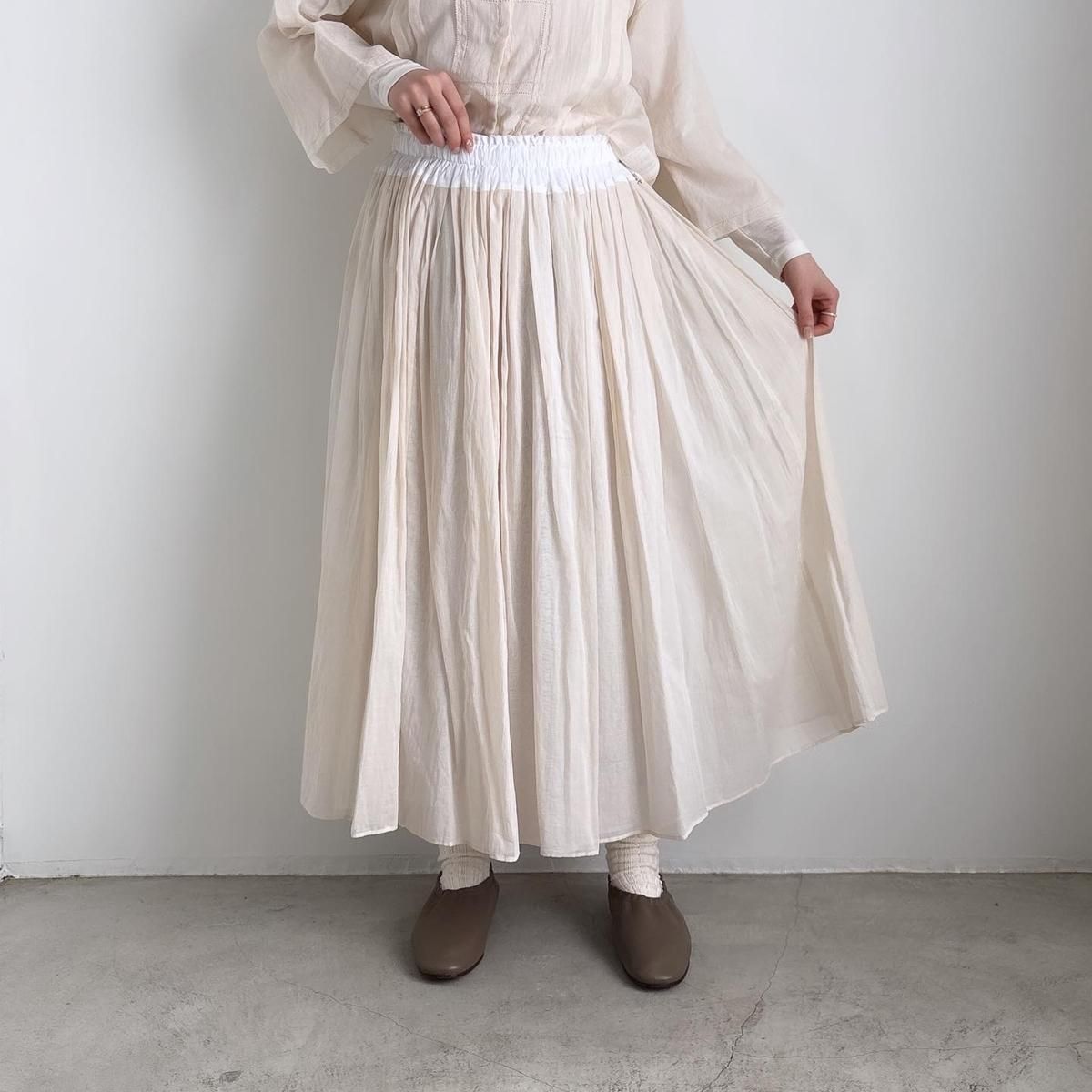 タグ付き【ANTIPAST】アンティパスト　ロングスカート コットン ハチ タグ付きアンティパスト ロングスカート コットン ハチ