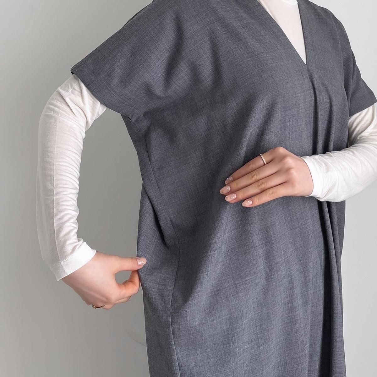 holk dress (wool tropical)/016*OP#IT - ARTHUR FASHION WORLD