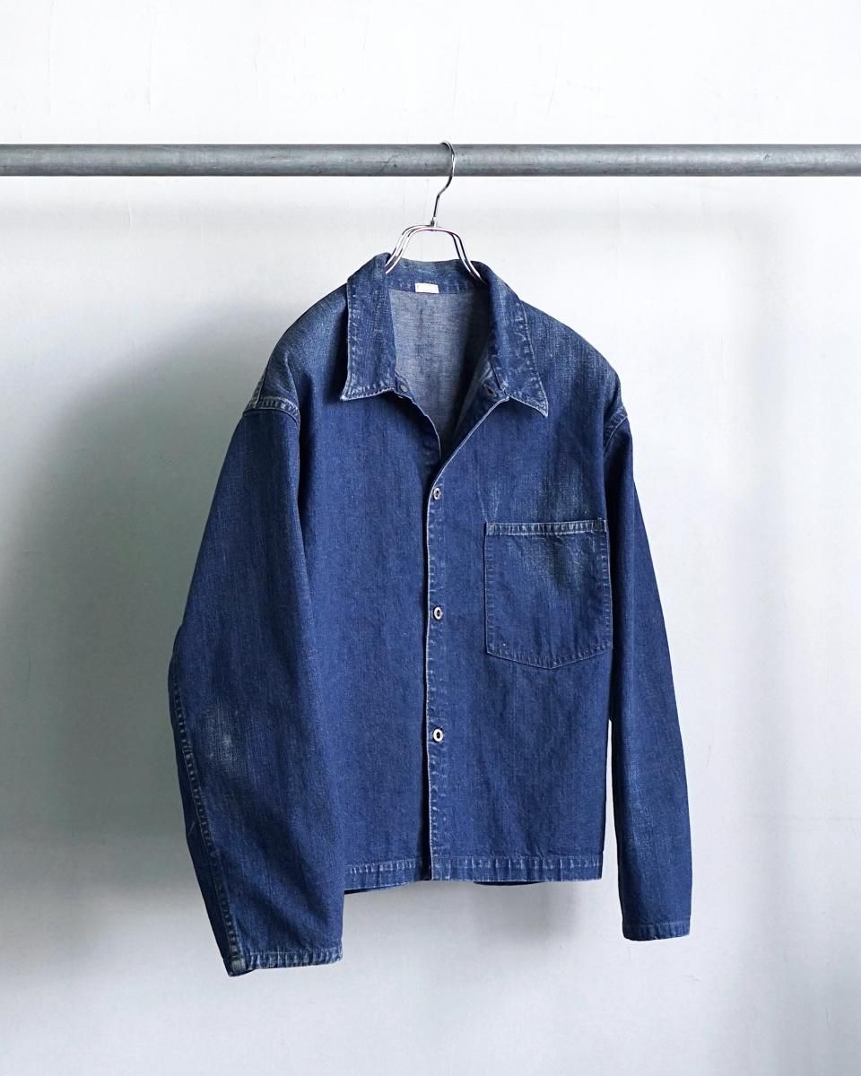 A.PRESSE 2025 Style 1 US NAVY Denim Jacket / 25SAP-01-26H*BR A.PRESSE 2025 Style 1 US NAVY Denim Jacket / 25SAP-01-26H*BR