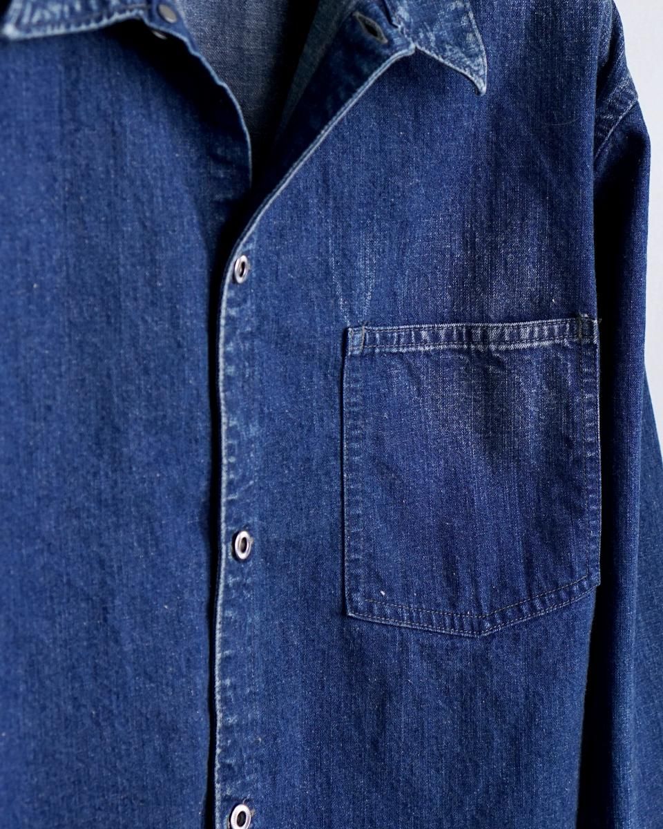 A.PRESSE 2025 Style 1 US NAVY Denim Jacket / 25SAP-01-26H*BR A.PRESSE 2025 Style 1 US NAVY Denim Jacket / 25SAP-01-26H*BR