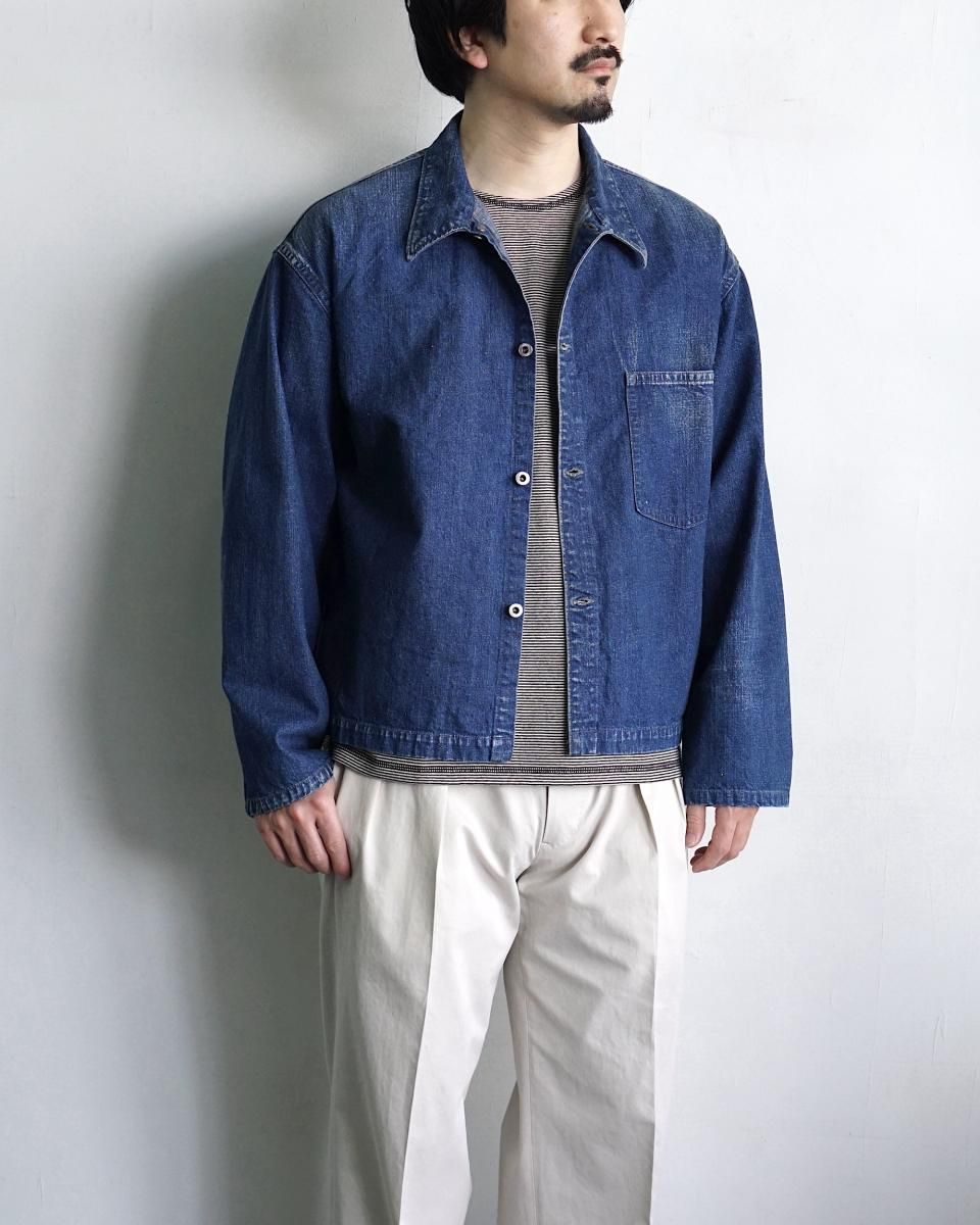 A.PRESSE 2025 Style 1 US NAVY Denim Jacket / 25SAP-01-26H*BR A.PRESSE 2025 Style 1 US NAVY Denim Jacket / 25SAP-01-26H*BR