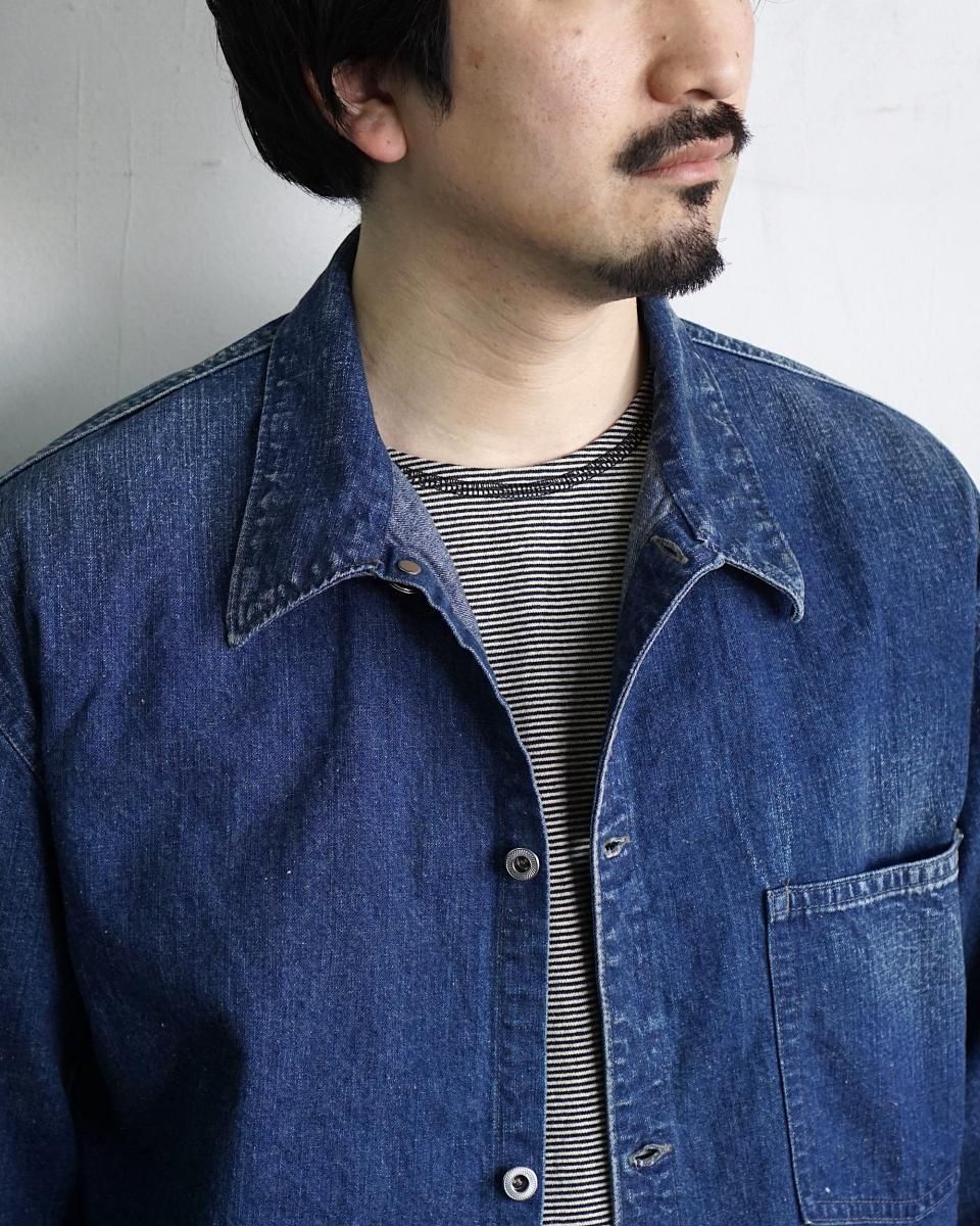 A.PRESSE 2025 Style 1 US NAVY Denim Jacket / 25SAP-01-26H*BR A.PRESSE 2025 Style 1 US NAVY Denim Jacket / 25SAP-01-26H*BR