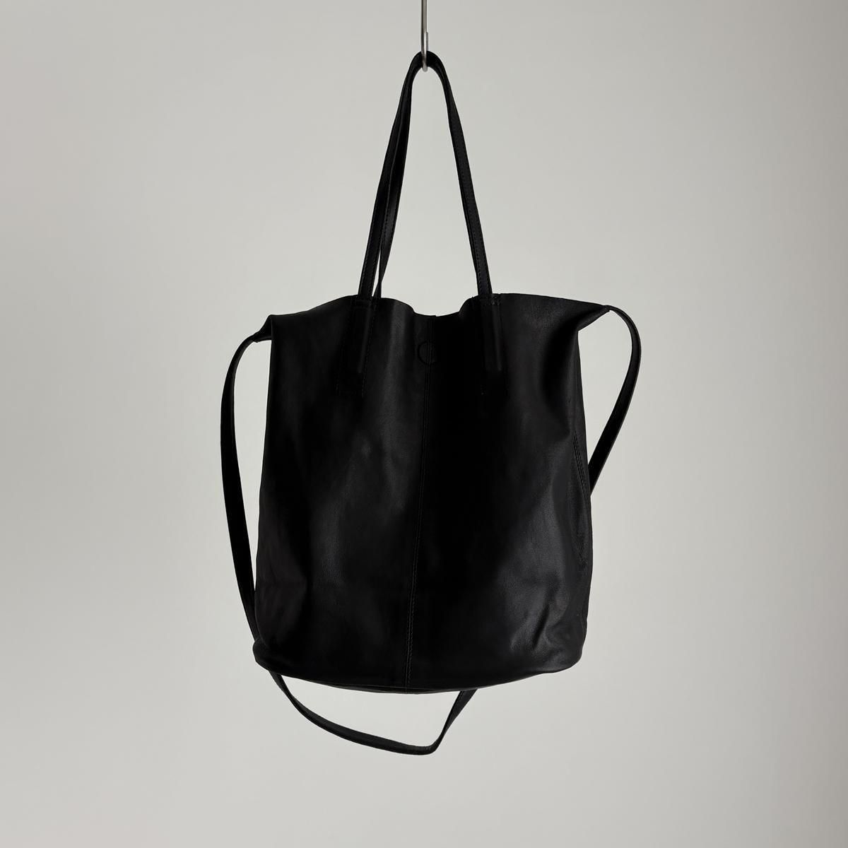 Morphee 3WAY MEDIUM TOTE(LONG) (black) / ML-BLK-1*BG#IT