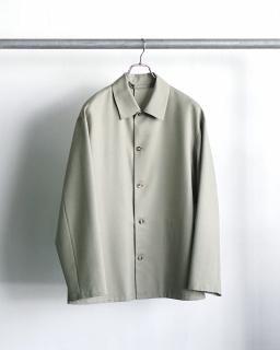 25SS The CLASIK MINIMAL OVERSHIRTS (WOOL MOHAIR SILK TROPICAL) / CKJK-155*BR#GH