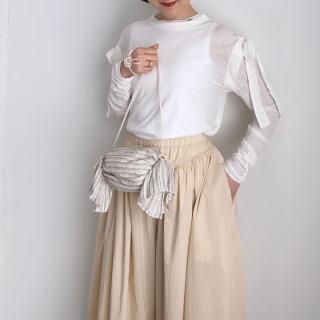 Shida ribbon pullover/250101*CL#IT