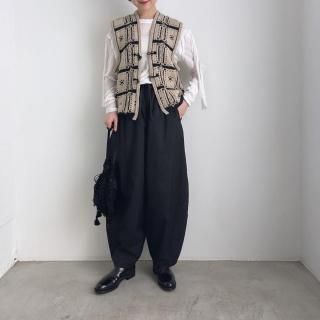 Shida ribbon pullover/250101*CL#IT