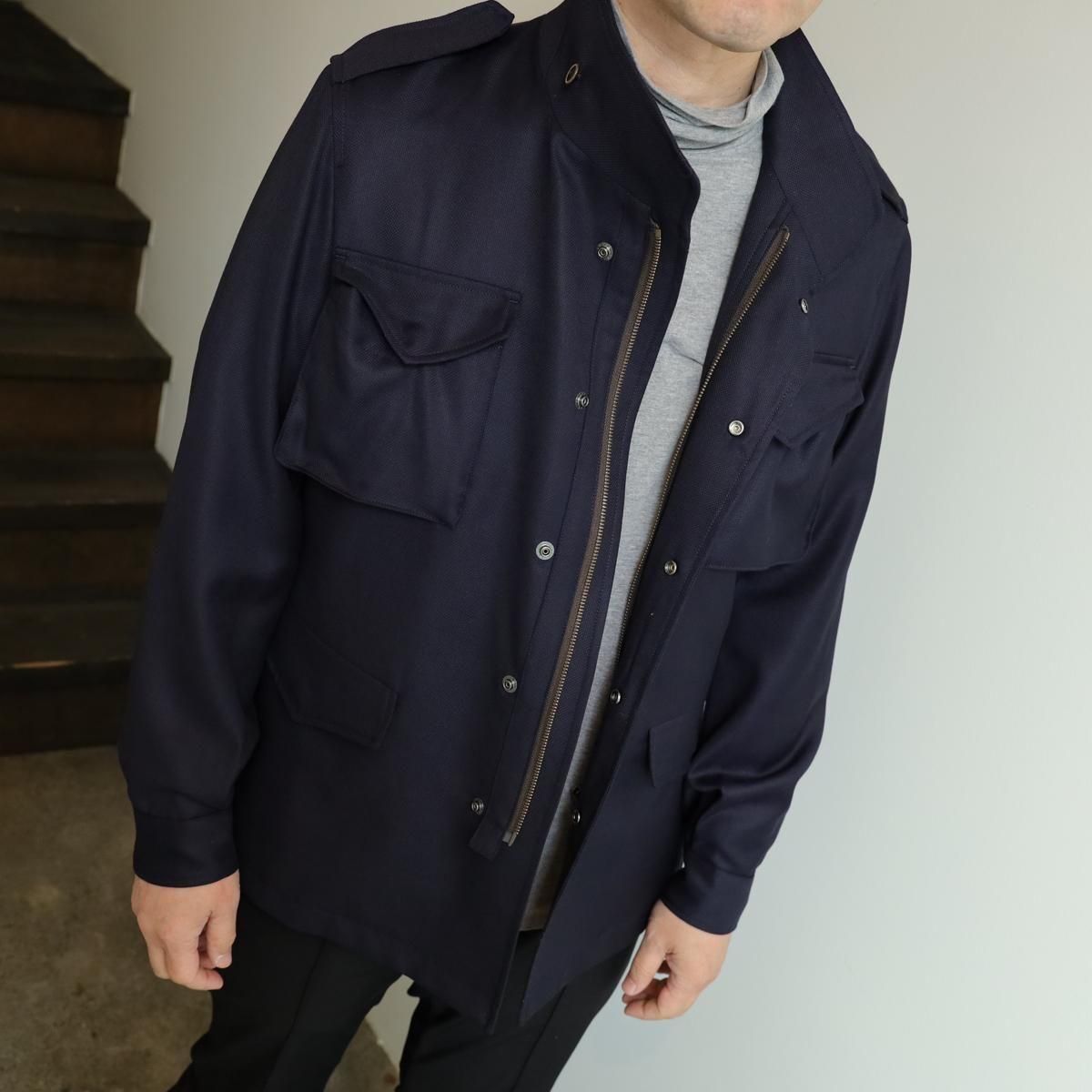 Ring Jacket ロロピアーナ ジャケット グリーン ホップサック 46 Ring Jacket ロロピアーナ ジャケット グリーン ホップサック 46