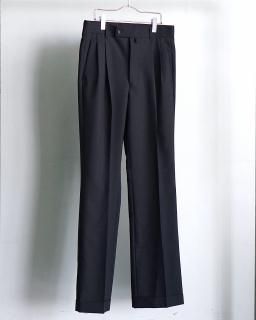 25SS The CLASIK 2 PLEATS TROUSER (WOOL MOHAIR SILK TROPICAL)/ CKTR-171*PT#GH