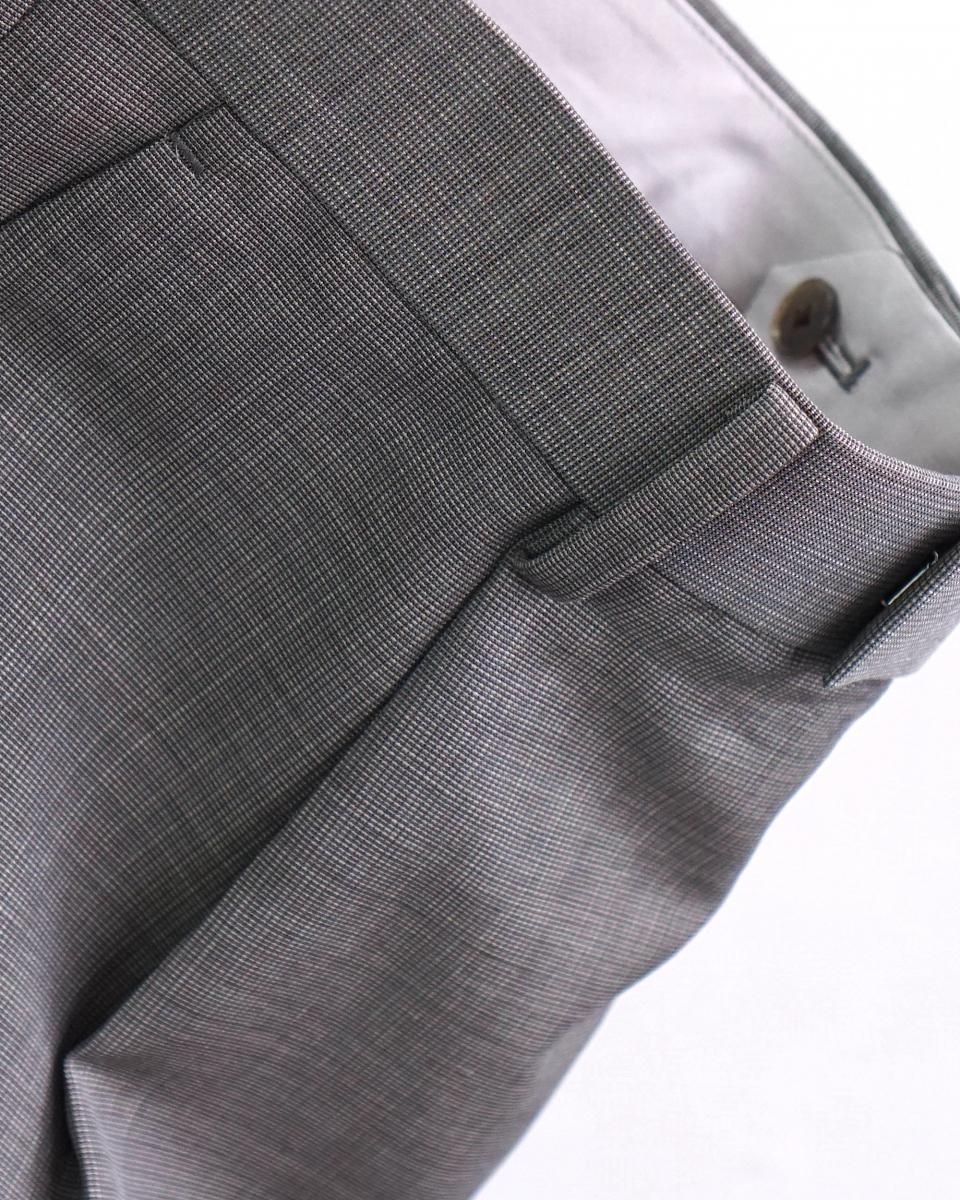 25SS AURALEE TROPICAL WOOL KID MOHAIR ONE-TUCK SLACKS 25SS AURALEE TROPICAL WOOL KID MOHAIR ONE-TUCK SLACKS