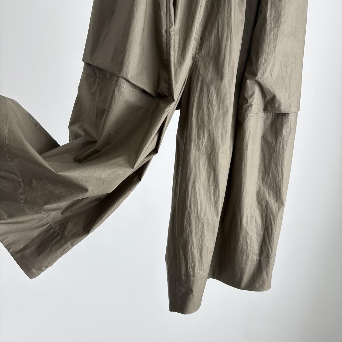 TENNE HANDCRAFTED MODERN big pocket culottes(coating cotton