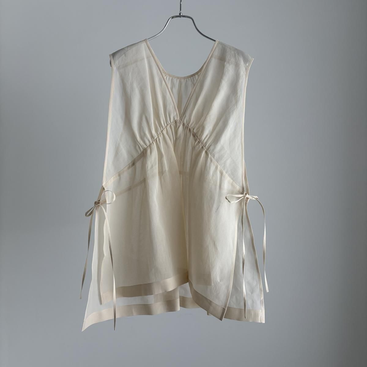 TENNE HANDCRAFTED MODERN オーガンジー2WAYショート TENNE HANDCRAFTED MODERN コットンオーガンジー2wayショート