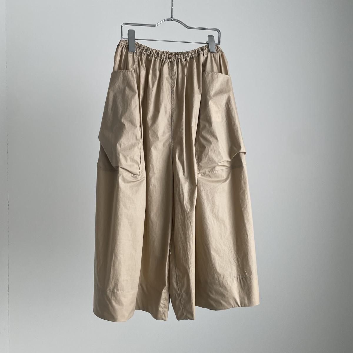 TENNE HANDCRAFTED MODERN big pocket culottes(coating cotton TENNE HANDCRAFTED MODERN big pocket culottes(coating cotton