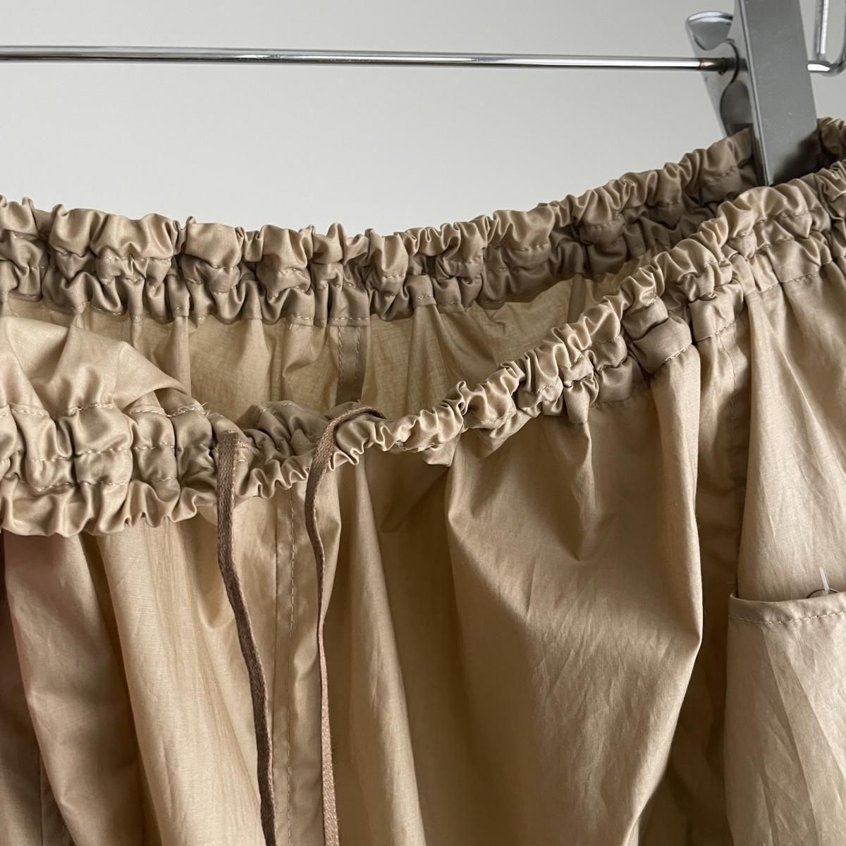 TENNE HANDCRAFTED MODERN big pocket culottes(coating cotton TENNE HANDCRAFTED MODERN big pocket culottes(coating cotton