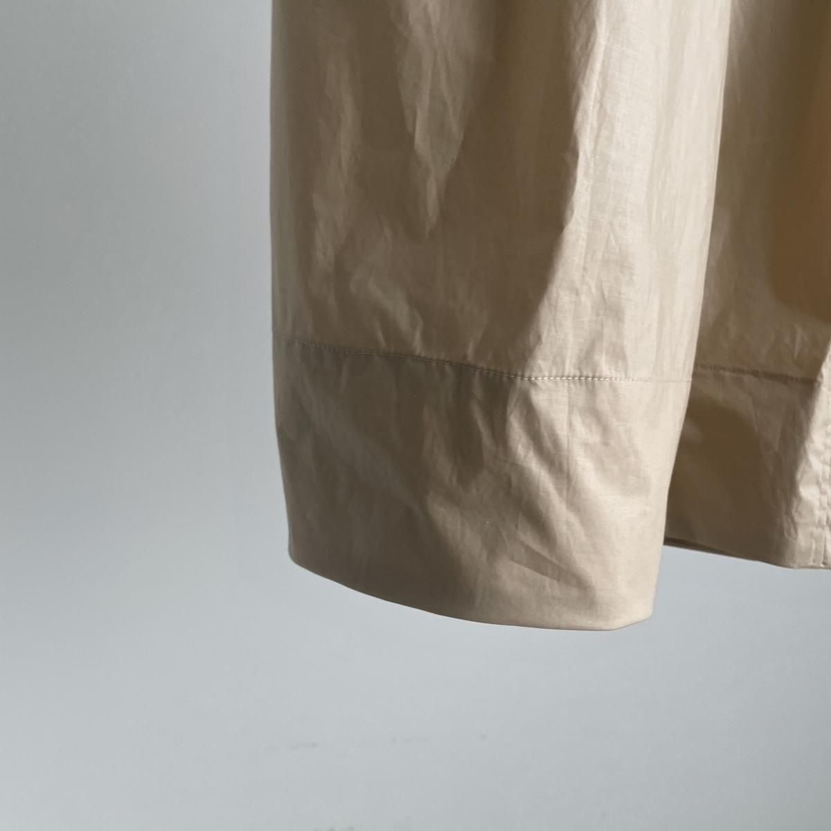 TENNE HANDCRAFTED MODERN big pocket culottes(coating cotton TENNE HANDCRAFTED MODERN big pocket culottes(coating cotton