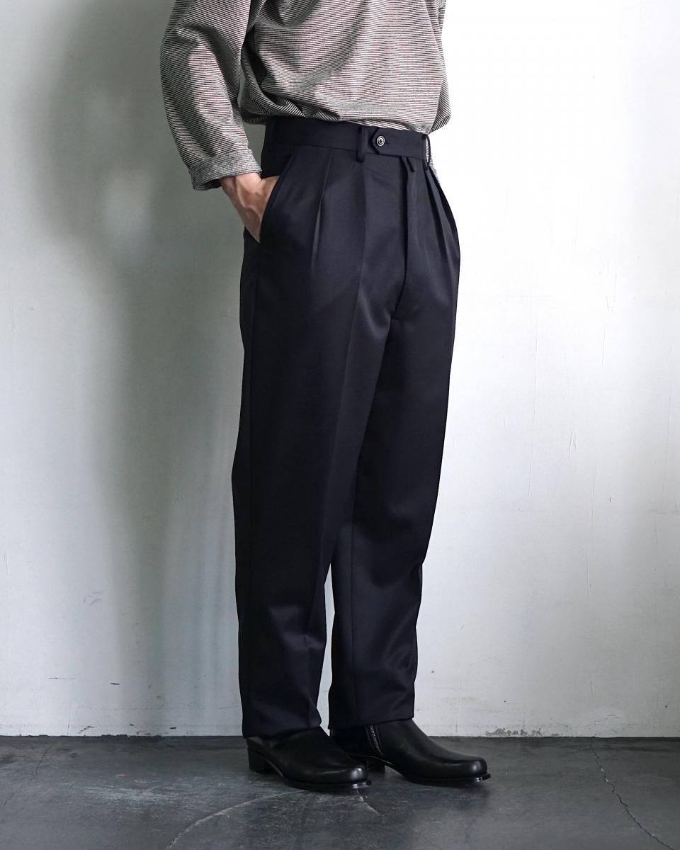 25SS NEAT Wool Gabardine Widetapered / 25-01WGWT*PT#GH 25SS NEAT Wool Gabardine Widetapered / 25-01WGWT*PT#GH