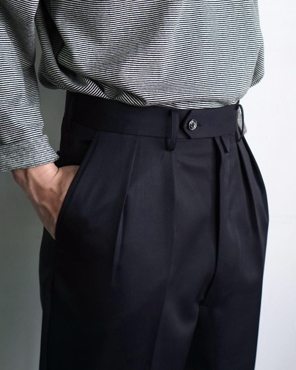 25SS NEAT Wool Gabardine Widetapered / 25-01WGWT*PT#GH 25SS NEAT Wool Gabardine Widetapered / 25-01WGWT*PT#GH